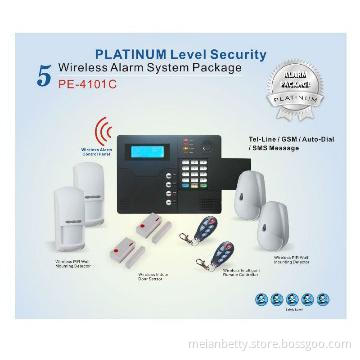 CE-certificate GSM Wireless Alarm for Home Use